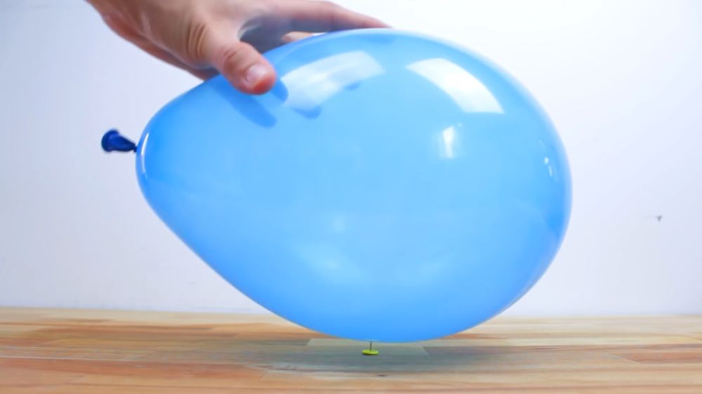 科学实验有蹊跷的气球