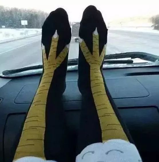 日本流行的"鸡爪袜"穿上去秒瘦腿,在推特上被疯传!