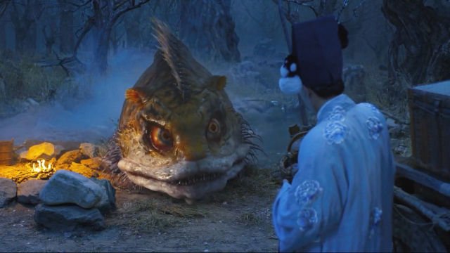 小善给沙僧鱼喂水意外让他恢复了原型