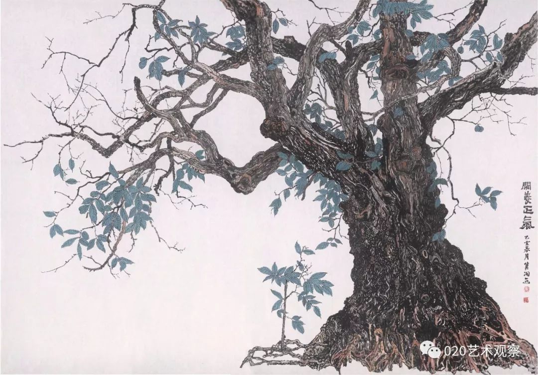 和粤闲美61莫闲中国画作品展在东莞可园博物馆开幕