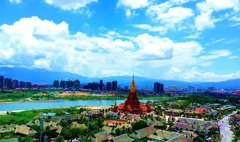 黎明之城景洪云南最温柔的地方