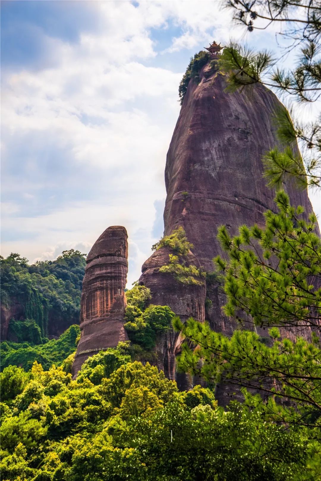 丹霞山广东唯一的世界自然遗产美得让人脸红心跳