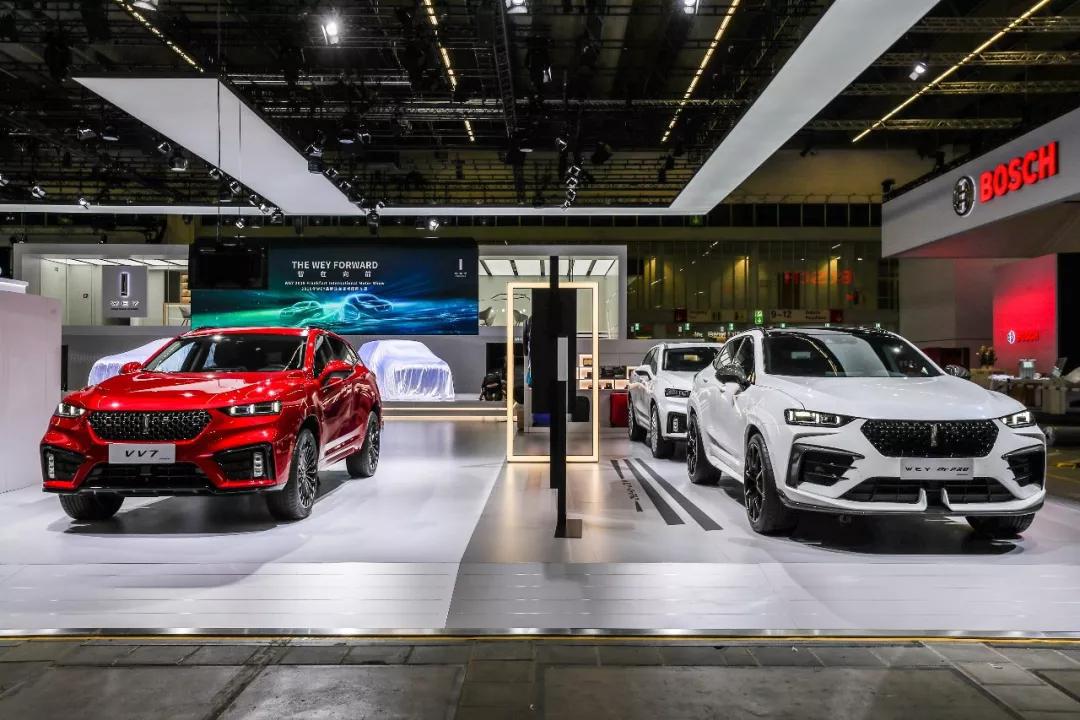 车企大咖云集法兰克福车展wey展台中国wey再次惊艳世界