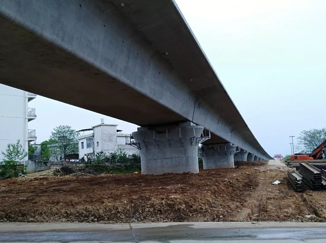 家乡变化正当时网友带你飞安九高铁宿松段施工工地一瞥