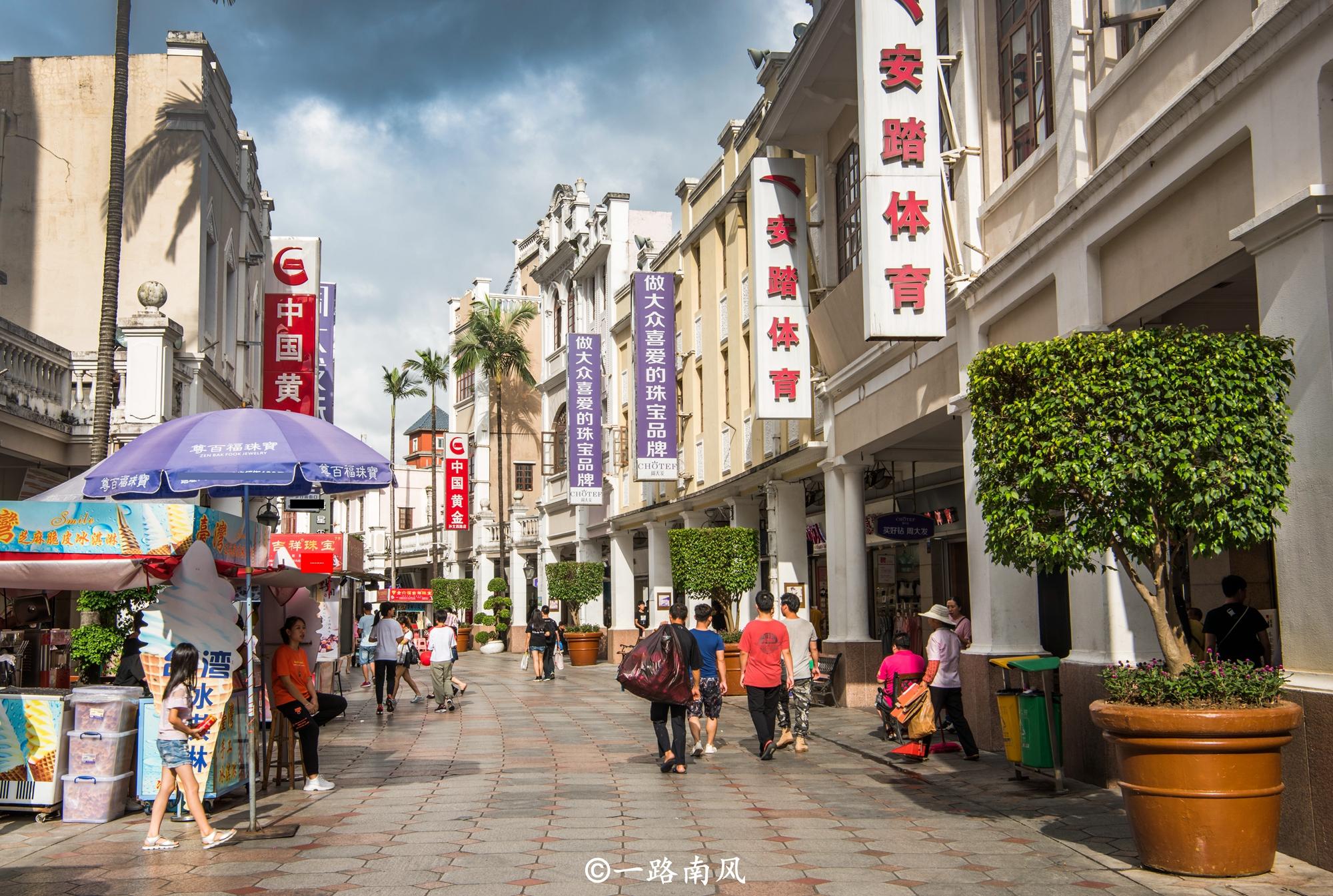 原创广东最著名的街道其中一条在中山洋气得像电影大片的片场