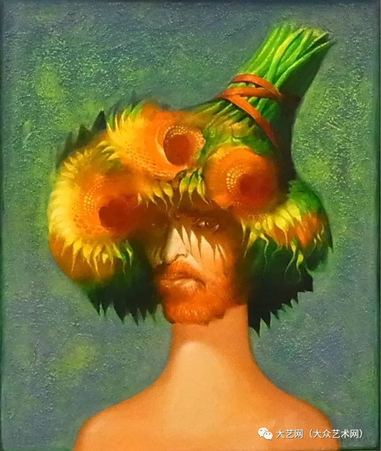 大众艺术网夸张和影射的象征超现实主义者保加利亚画家迪米特里沃伊诺