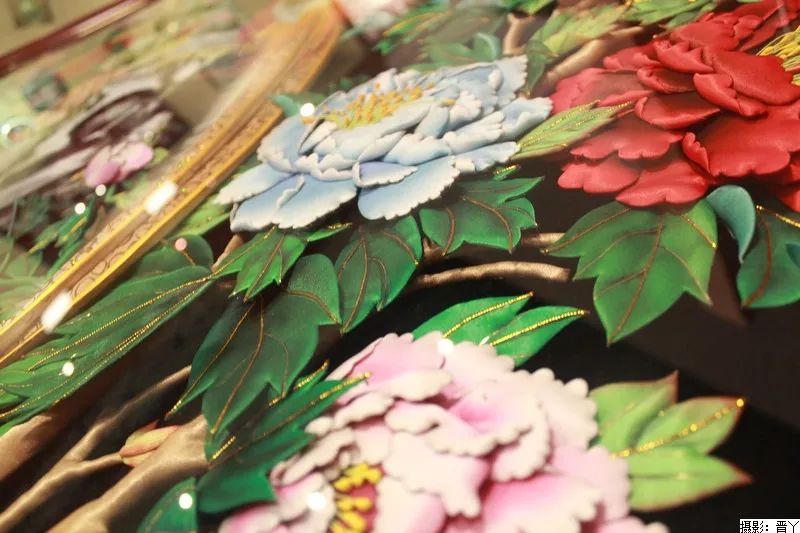 中华一绝立体国画上党堆锦