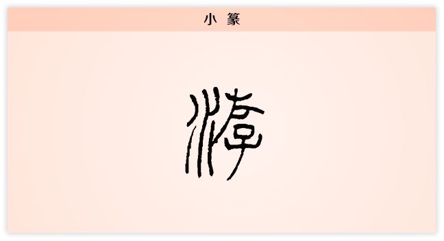 游,甲骨文字形为