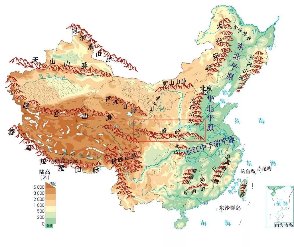 课外地理中国南北方到底有什么大的差异