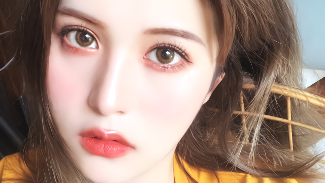 试戴miomi美瞳tr20白羊座