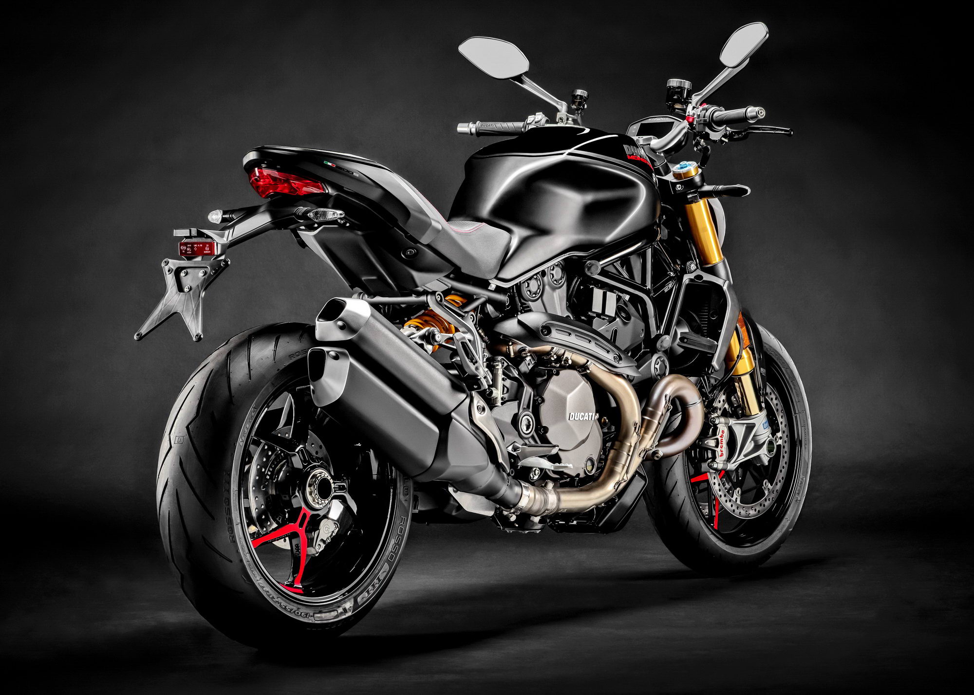 新图案:杜卡迪 2020 怪兽 1200s"黑吃黑"