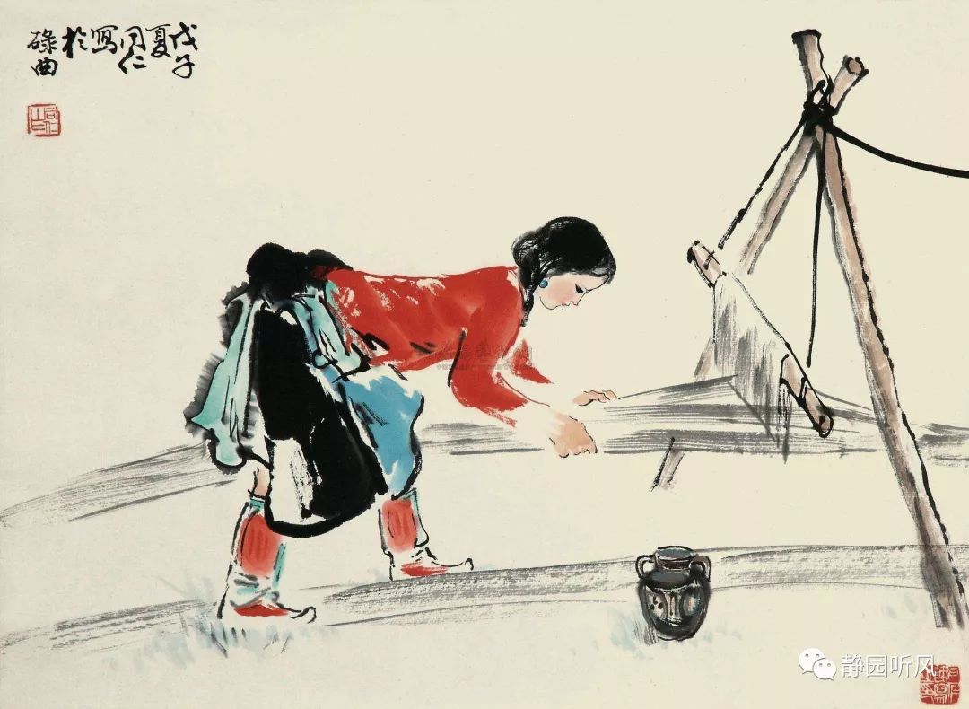 李贵龙丨灯前月下织布忙