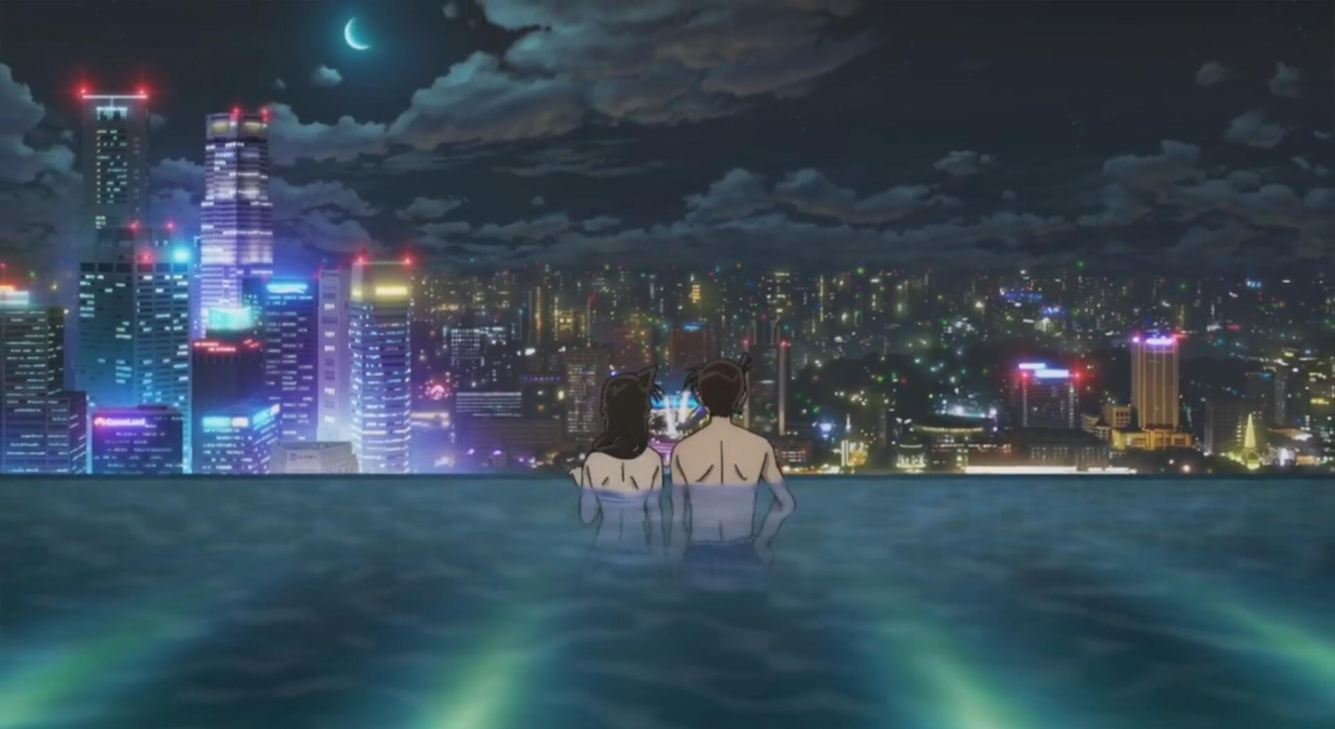 原创绀青之拳最甜片段看到新兰泳池干这事多少人露出姨母笑