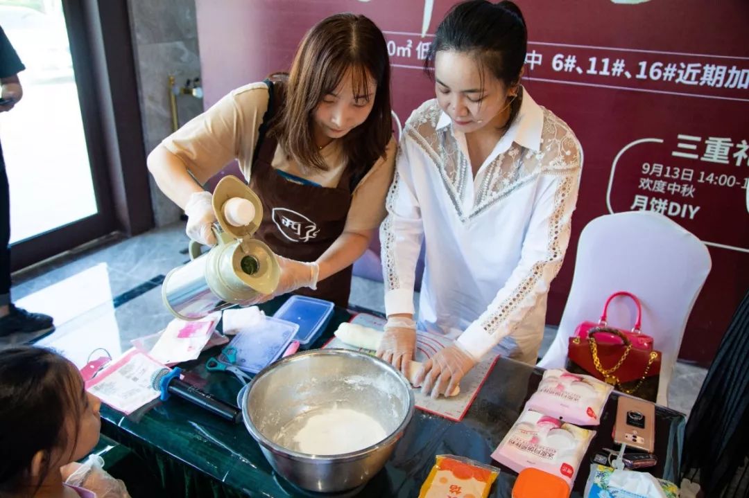 情滿中秋月丨金峰睿園月餅diy創意活動濃情上演_溧陽