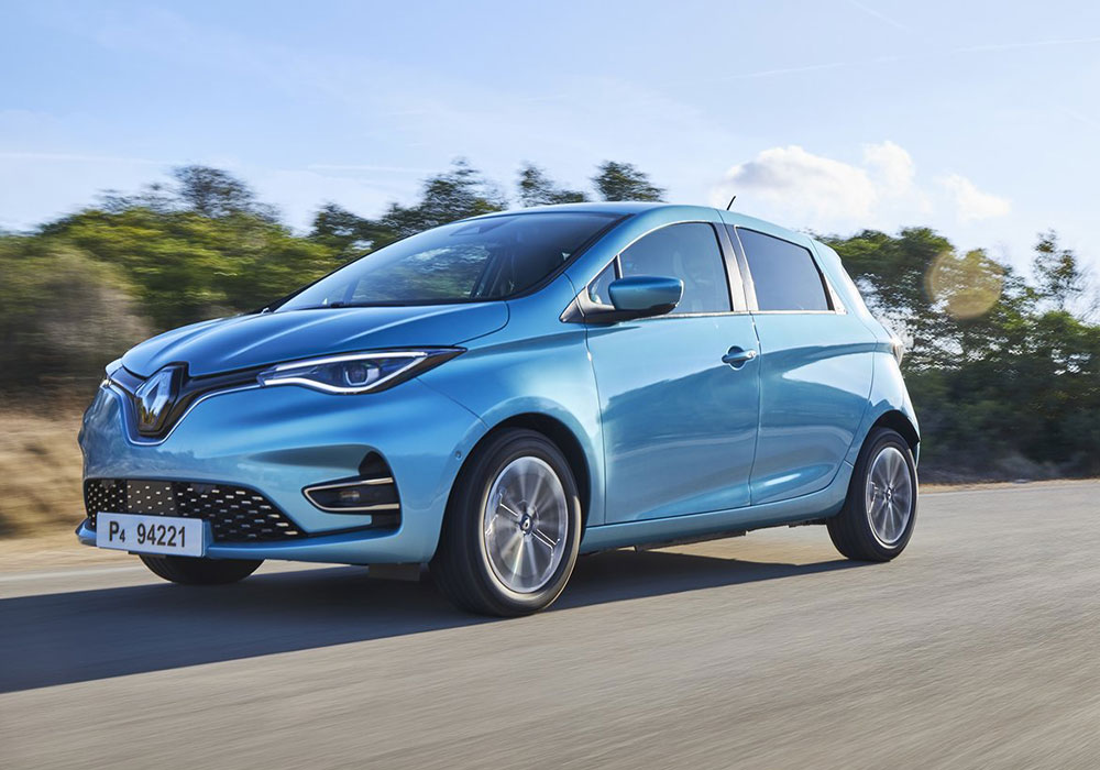 续航里程近400公里2020款雷诺zoe在英国正式上市