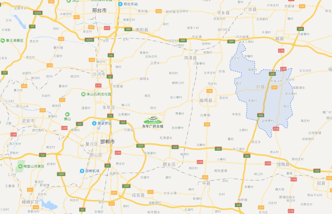 邱县新马头镇地图图片