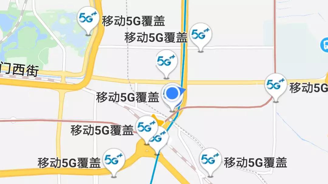 西安5g覆盖区域图电信图片