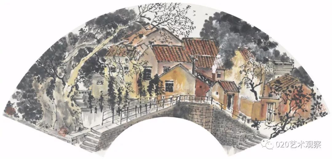 和粤闲美61莫闲中国画作品展在东莞可园博物馆开幕