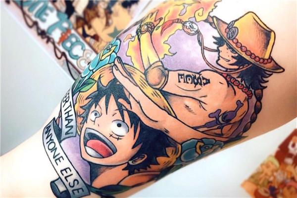 有纹身的不一定都是社会人还有可能是一名忠实海迷