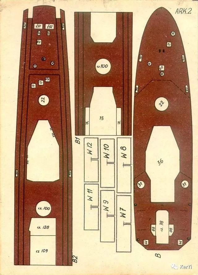 木船模型制作尺寸图纸图片