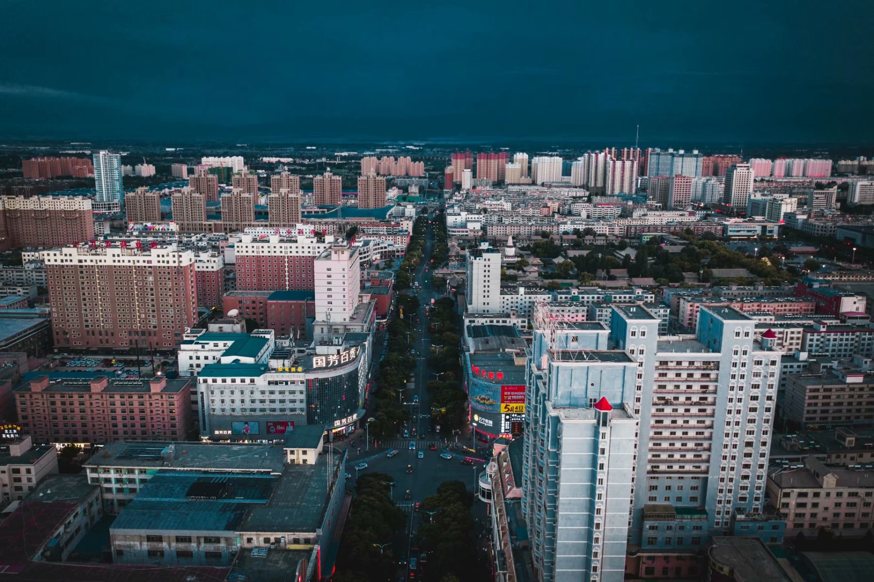 原创张掖鼓楼看看为什么能成为官方钉子户