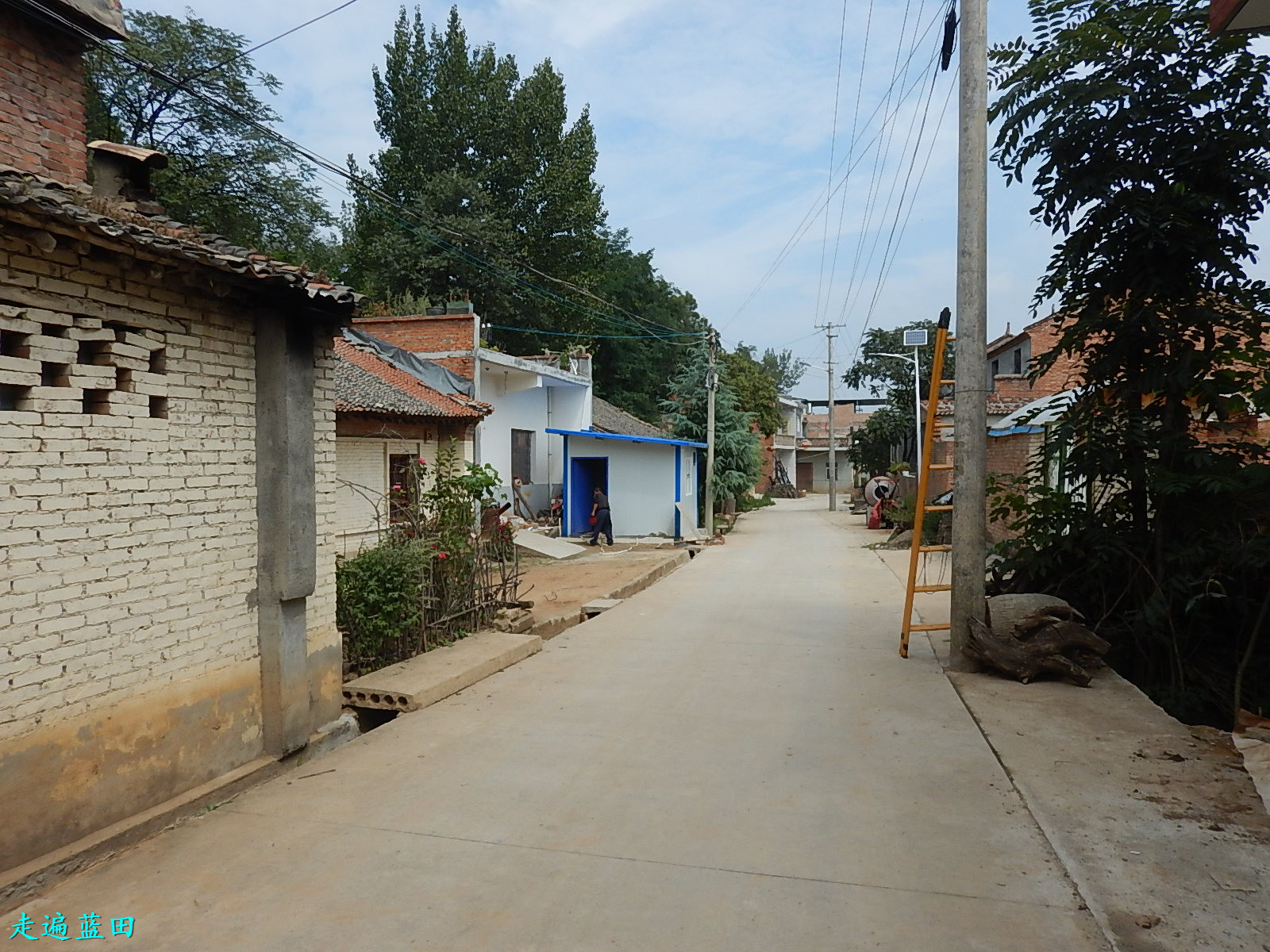 走遍蓝田2019焦岱镇安寺沟村穿越旅行2