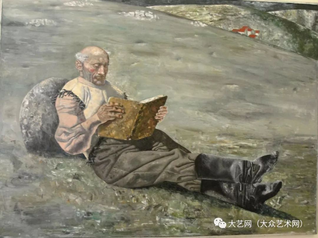 哈萨克斯坦/俄罗斯画家哈米德·萨夫库耶夫(hamid savkuev)油画