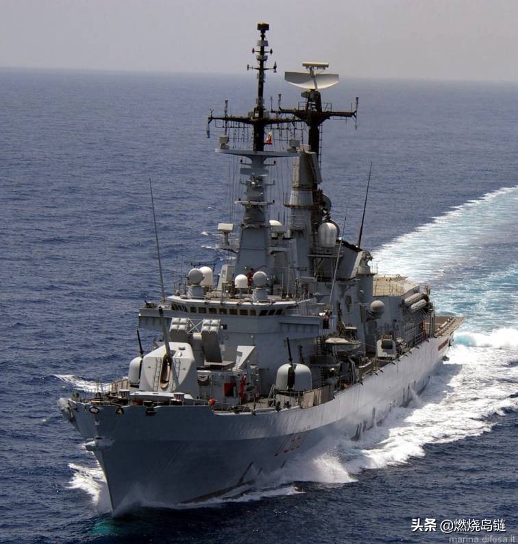 图片补全计划继续炮多任性的意大利德拉潘尼级驱逐舰