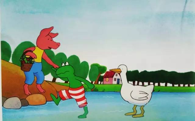 其乐园老师讲故事弗洛格今天很安静