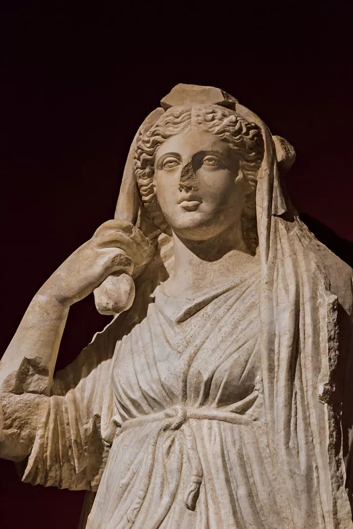 土耳其安塔利亚考古博物馆馆藏古希腊众神雕塑