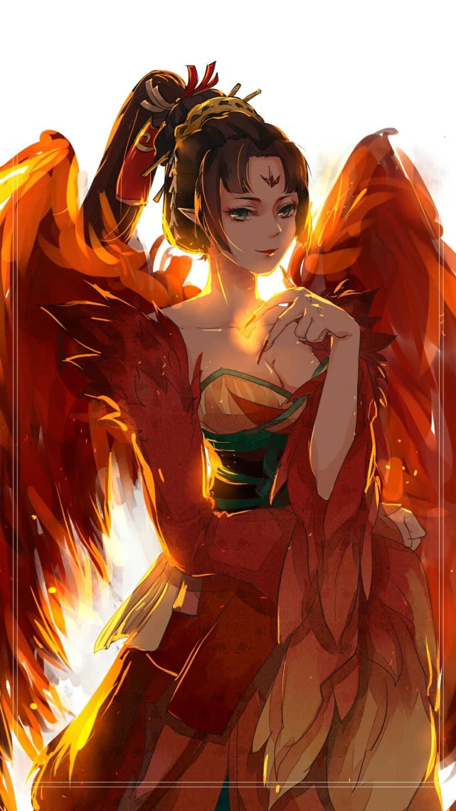 一组手游阴阳师超美壁纸妖艳的鬼女红叶太好看了