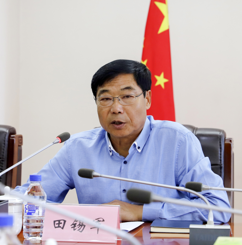 副市长田锡军到我区开展环境保护,脱贫攻坚,农村人居环境整治督导调研