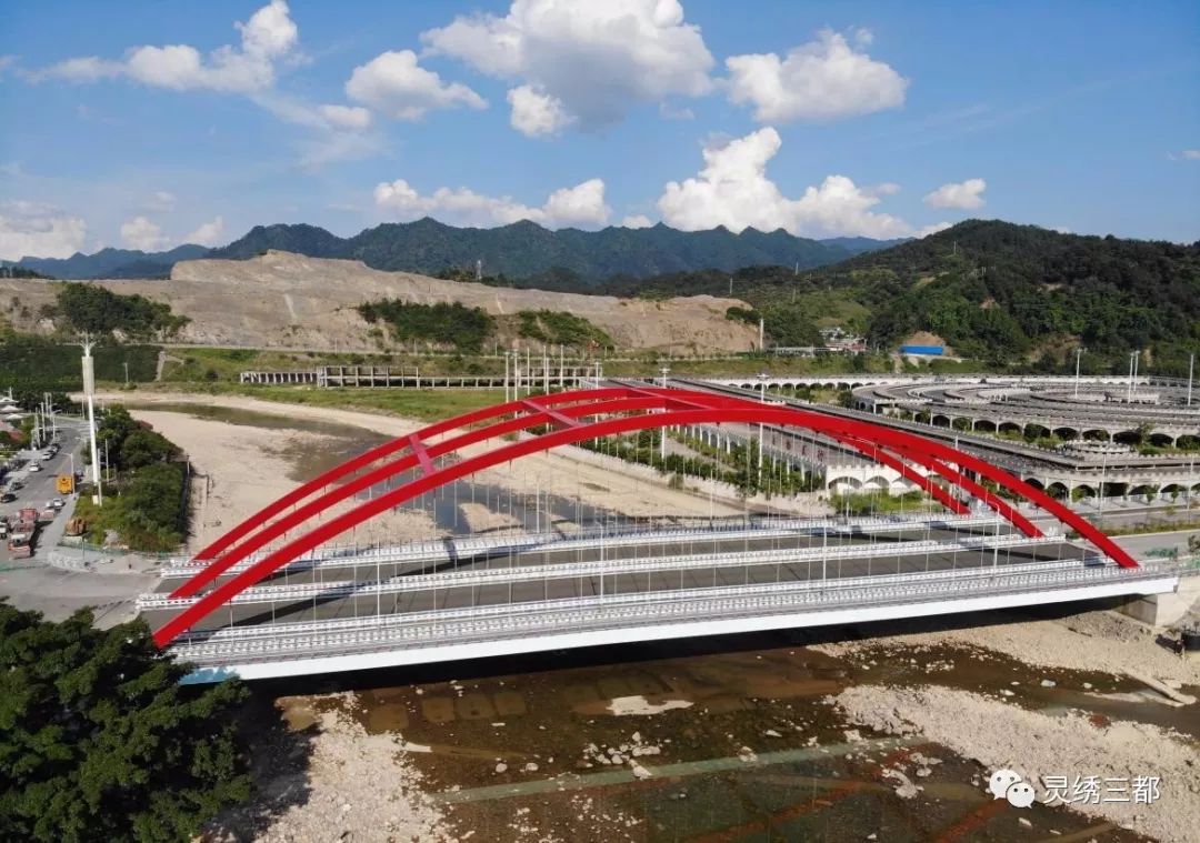 彩虹桥(暂定名)侧面照片三都水族自治县民政局三都水族自治县交通运输