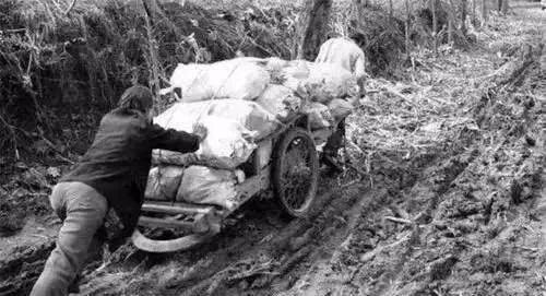 難忘的記憶80年代交公糧的場景