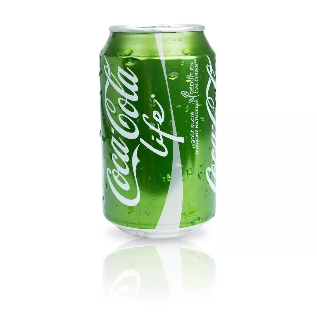 没错,就是那么健康.可口可乐的最初,其实是绿色的.