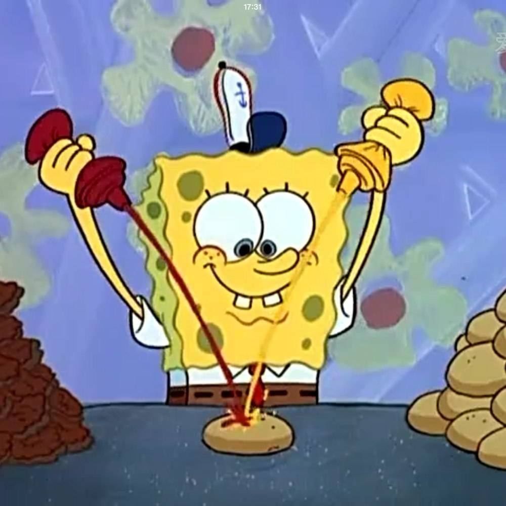 然而这样的海绵宝宝,仍旧不是全比奇堡最受欢迎的人.