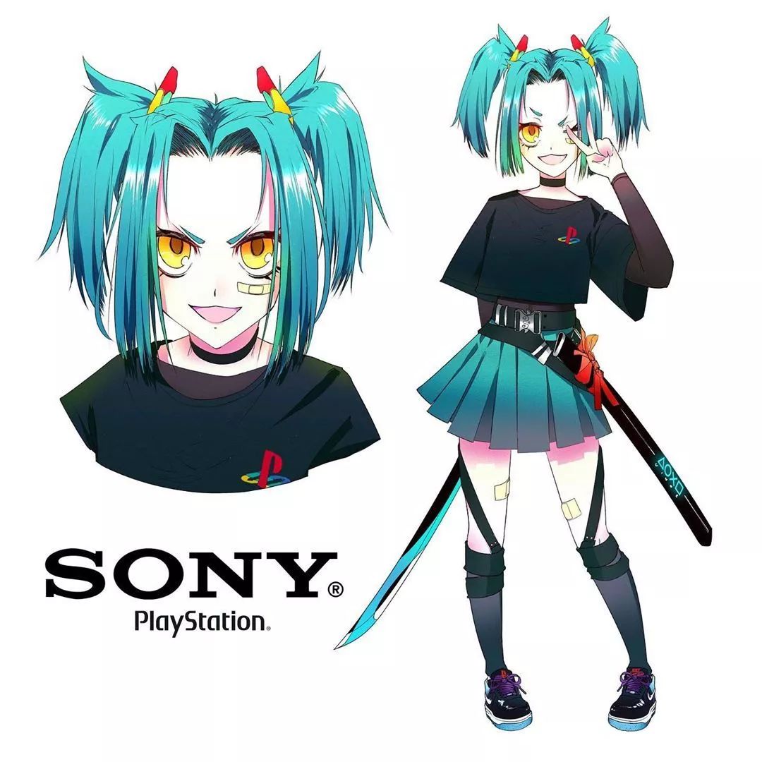 当潮奢品牌形象拟人化,酷到爆~_vinne