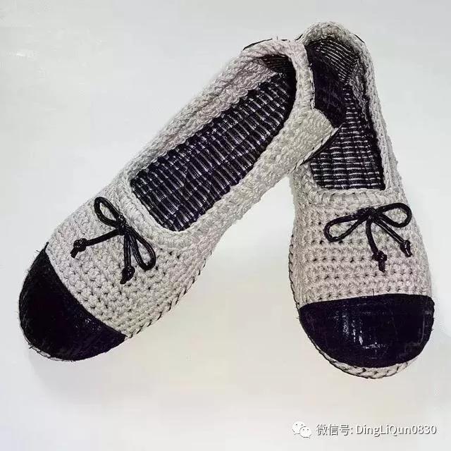 钩编教程12款钩针编织美鞋的图解教程