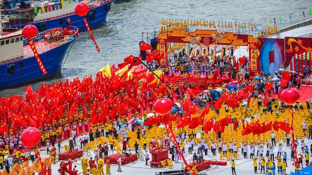 《开海盛典》(邱家忠)《开海祈福大典》(黄武朝)《开海啰》(吴杰)