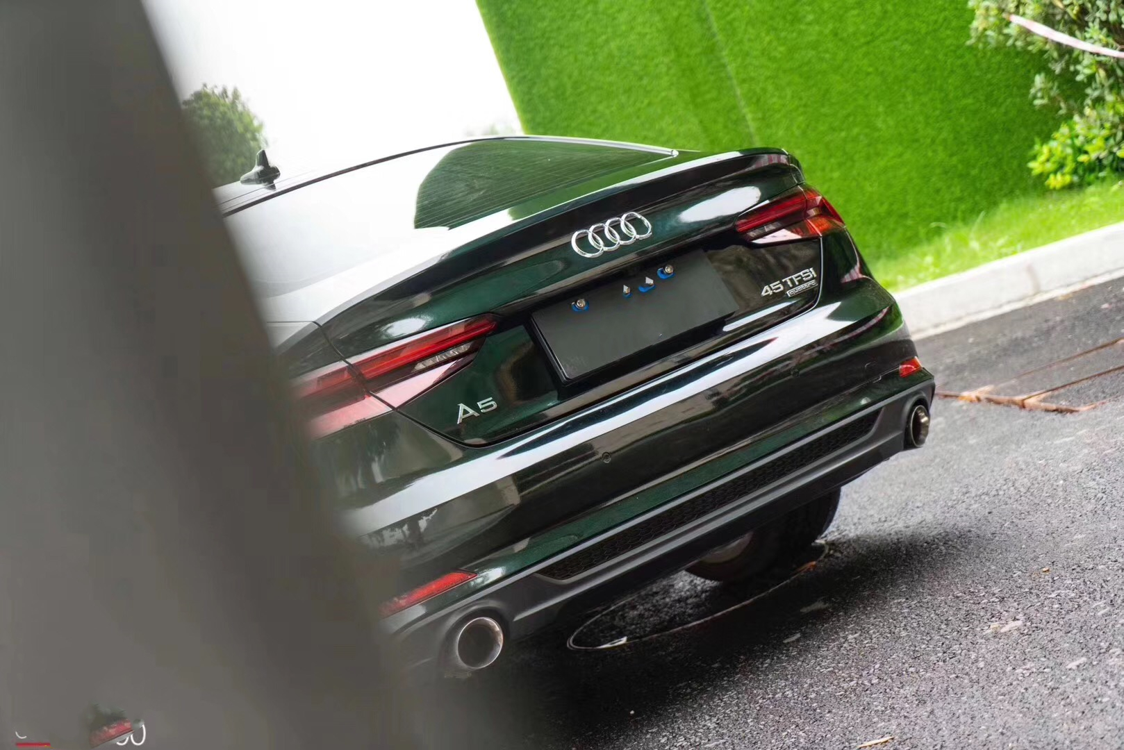 梦想与奢华相伴 祖母绿奥迪a5