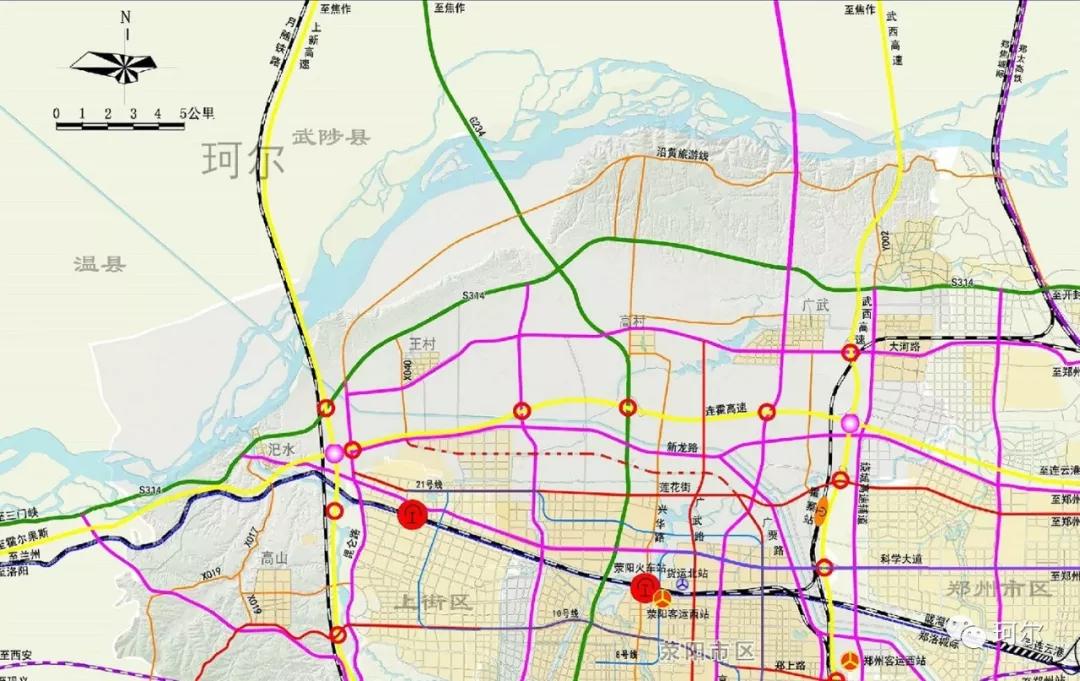 珂尔:郑州五环将成型 通车在即,东西两翼再发力!