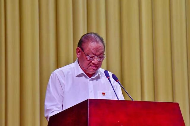 百姓作宣讲抗战老兵,河南储备物资管理局离休干部田又生市领导冯献峰