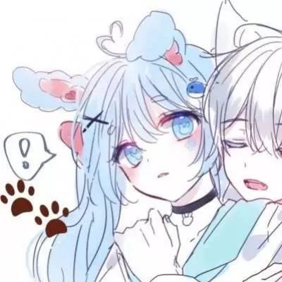 情侣头像子曰三思而后行一二三我喜欢你