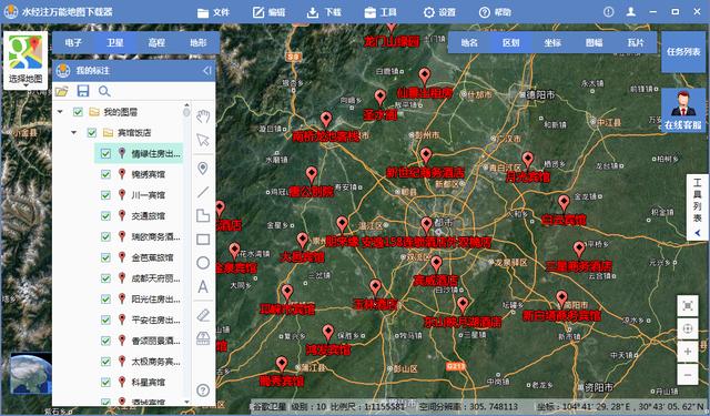 谷歌地图转cad平面图图片