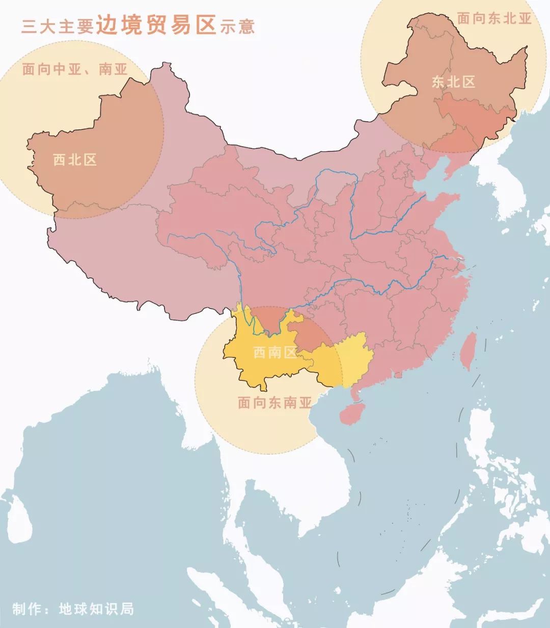 西南边境地图图片