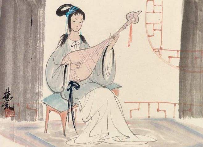 林风眠作品【林风眠】现代画家,美术教育家.