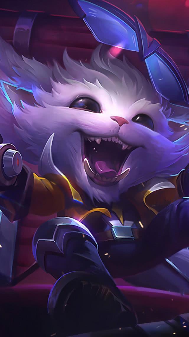 英雄联盟壁纸:萌物英雄很可爱