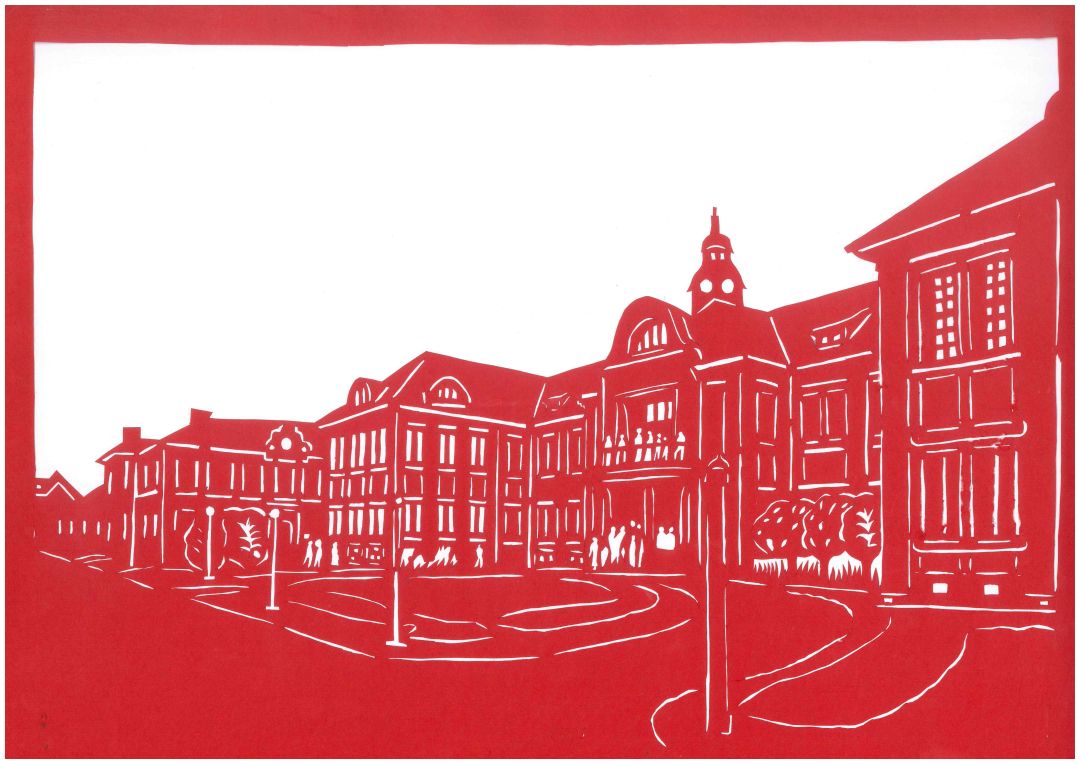 发福利当优秀历史建筑遇上剪纸匠人会发生什么奇妙的化学反应