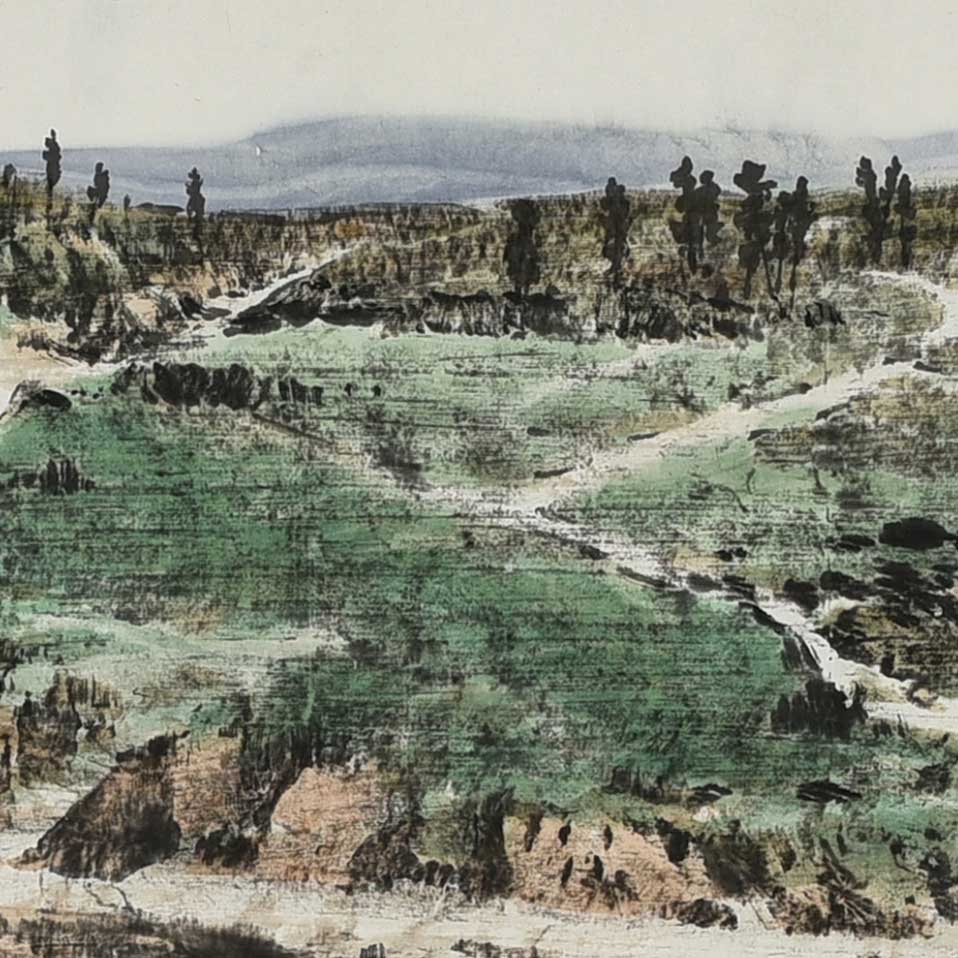 每日一画 |《苍天厚土塬中情》