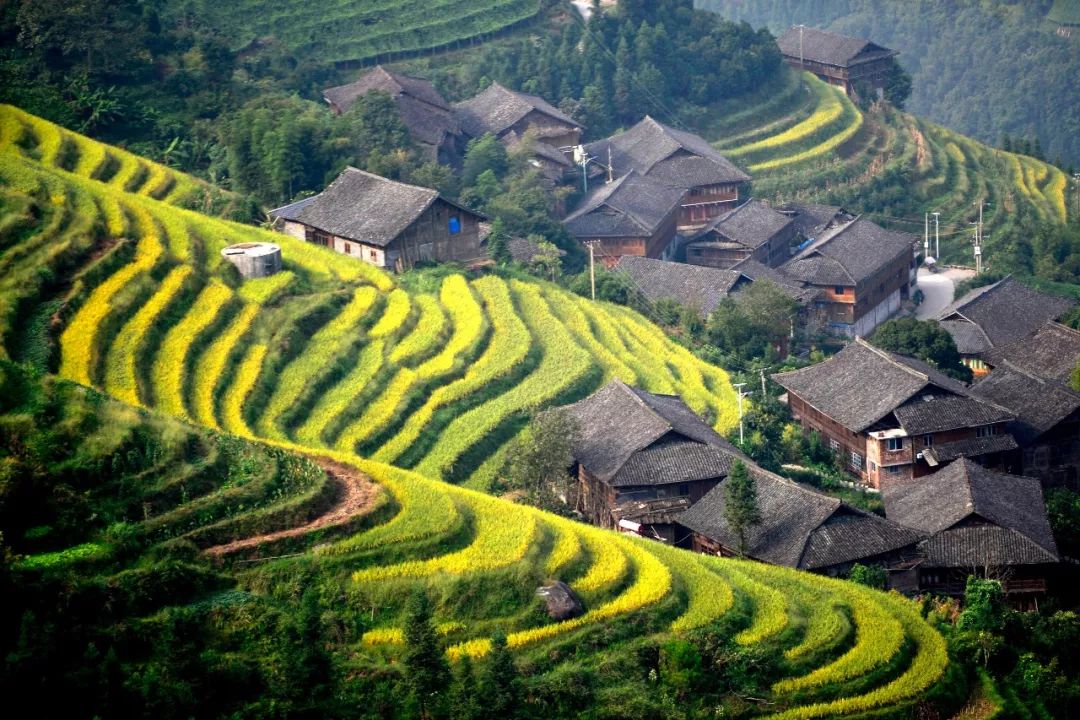 广西乡村美景图片